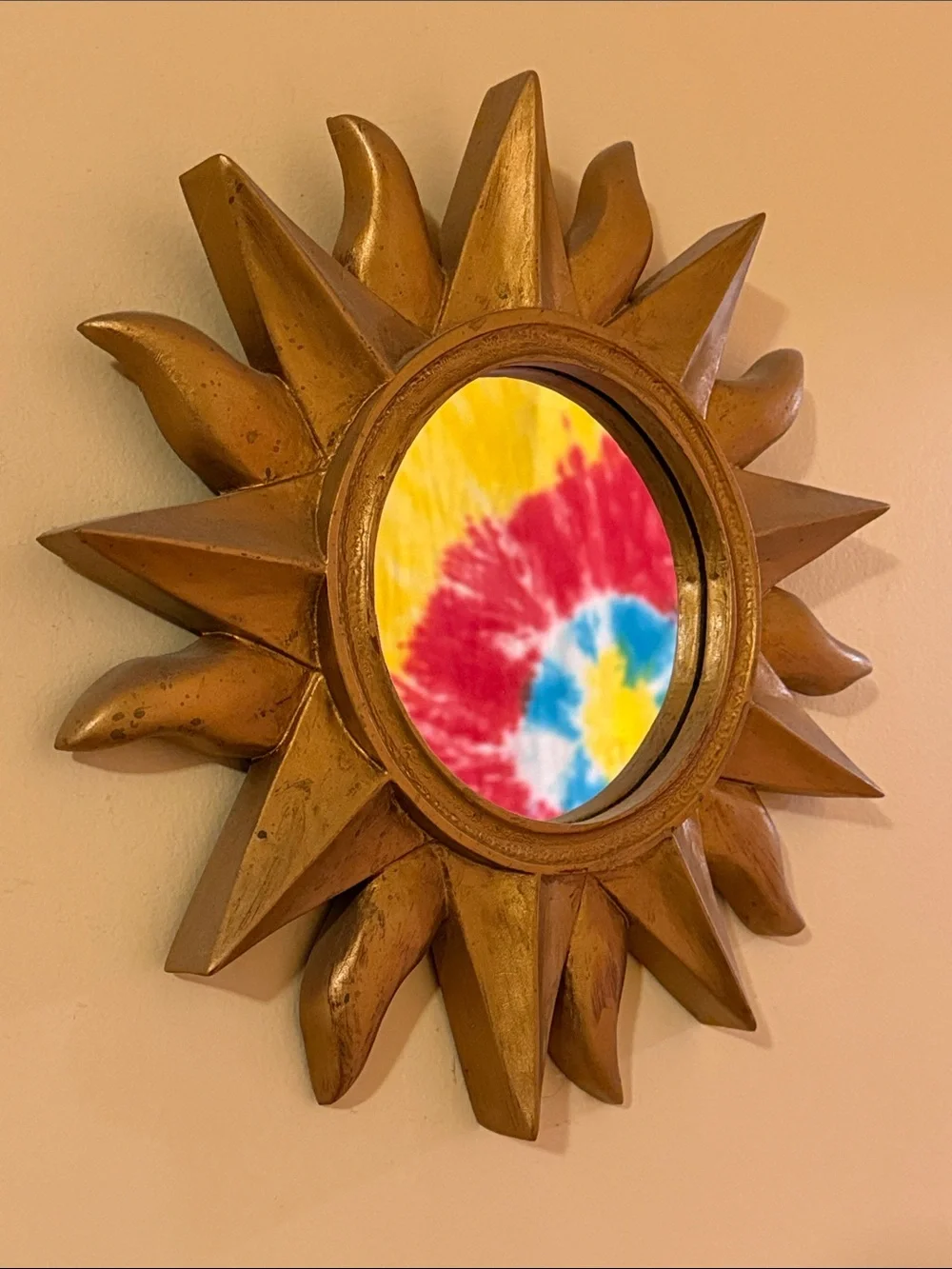 Gold Sunburst Mirror